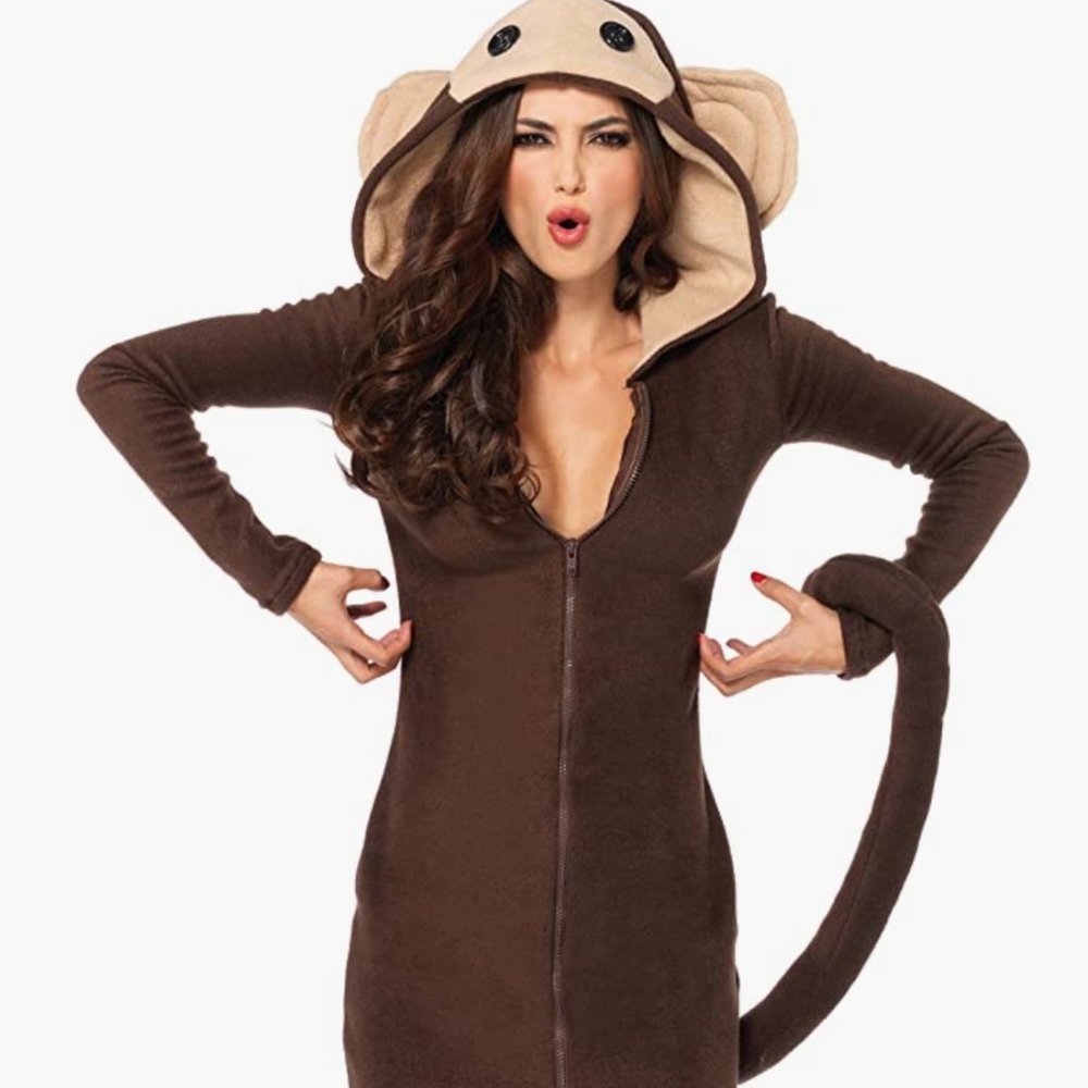 Leg Avenue Women's Cozy Monkey Costume